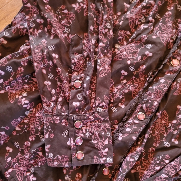 Ariat Western Button Down Long Sleeve - Picture 5 of 5